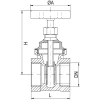 Bronze Gate valve  | KP-500